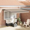 vidaXL Tessuto per Tenda con Beige 300 x 250 cm Poliestere