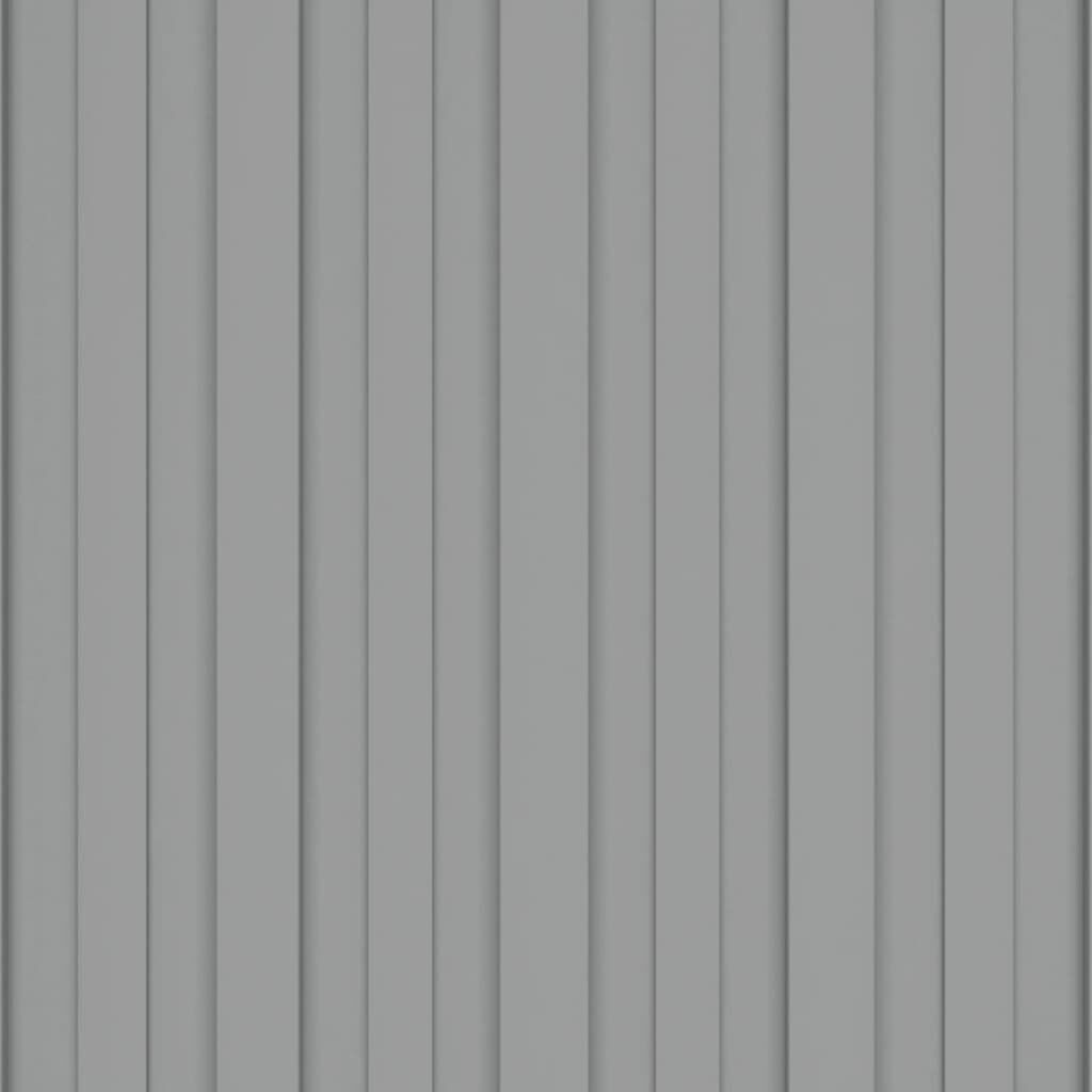 VidaXL Pannelli Tetto Acciaio Zincato 12 Pezzi - 100x45 Cm Grigio Per Capannoni E Tettoie
