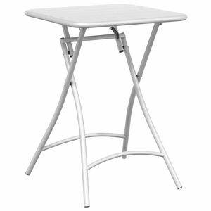 vidaXL Tavolo da bistrot Bianco 55 x 55 x 72,5 cm
