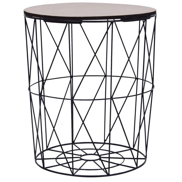 vidaXL Tavolini da Salotto 3 pz Neri