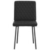 vidaXL Sedie da Pranzo 2 pz Nere in Similpelle