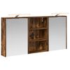 vidaXL Set di Armadi da Bagno 3 pz 126 x 16 x 62.5 cm