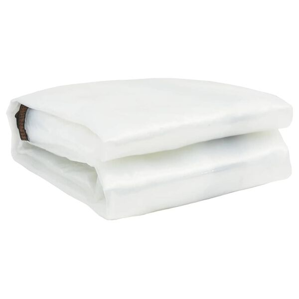 vidaXL Telone Trasparente con Occhielli 8x10 m in Polietilene