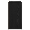 vidaXL Sideboards Corona 2 pcs Rovere Nero 59 x 39 x 80 cm