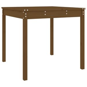 vidaXL Tavolo da Giardino Ambra 82,5x82,5x76 cm Legno Massello di Pino