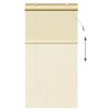 vidaXL Tenda a rullo con tende Natura 100 x 220 cm Bamb&ugrave;