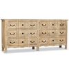 vidaXL Credenza in Legno Massello di Mango 200x40x90 cm