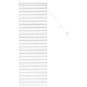 vidaXL Tendaggi a veneziana Bianco 130 x 45 cm Alluminio