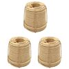 vidaXL Corde in Sisal 3 pz 14 mm
