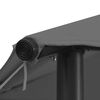 vidaXL Gazebo da Giardino 4x4x3 m Antracite 180 g/m&sup2;