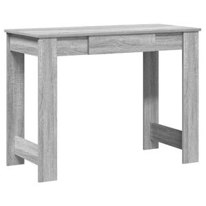 vidaXL Scrivania Grigio Sonoma 100x45x75 cm in Legno Multistrato