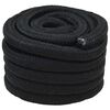 vidaXL Corda da Barca 5 m 5 Nero PP
