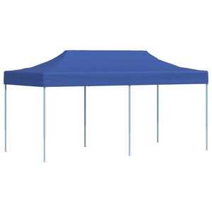 vidaXL Tenda Party 291 x 580 x 315 cm Blu Tessuto Oxford