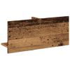 vidaXL Mobile a Parete 70x16,5x30 cm Legno Antico in Legno Multistrato