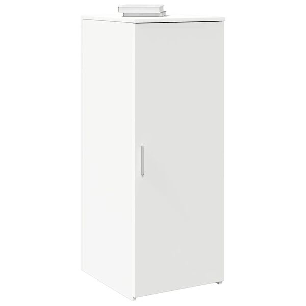vidaXL Mobiletto portaoggetti bianco 40x45x103,5 cm in legno ingegnerizzato