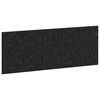 vidaXL Testiera da Muro DELFT Nero Legno ingegnerizzato