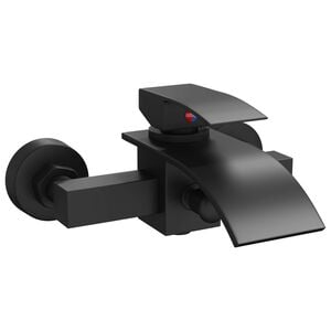 vidaXL Miscelatore Doccia Nero G 1 / 2 pollici