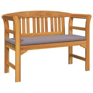 vidaXL Panchina Rosa Naturale 114 x 46 x 82,5 cm