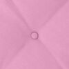 vidaXL Cuscino per Schiena Rosa 160 x 19 x 50 cm Tessuto