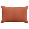vidaXL Cuscini da Divano 2 pcs Rosso Arancio 60 x 40 cm