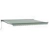 vidaXL Struttura della tenda Verde e Bianco 450 &times; 300 cm