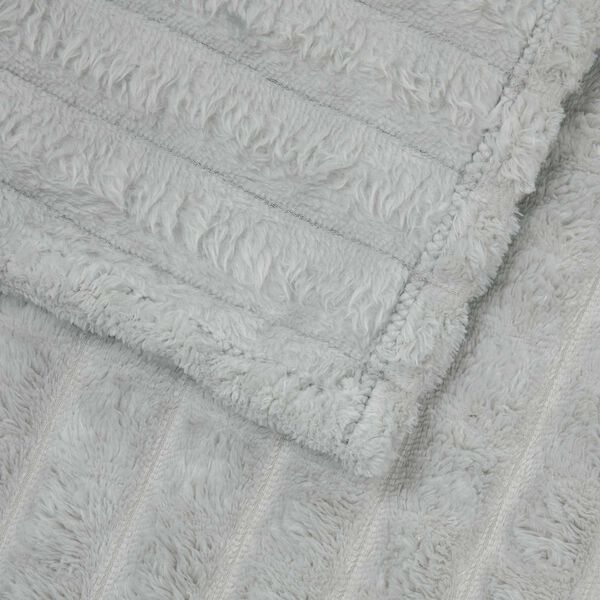 vidaXL Coperta Grigio 200 x 150 cm Panno