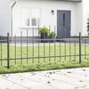 vidaXL Recinzione per Giardino 4 pcs Grigio 170 x 140 cm