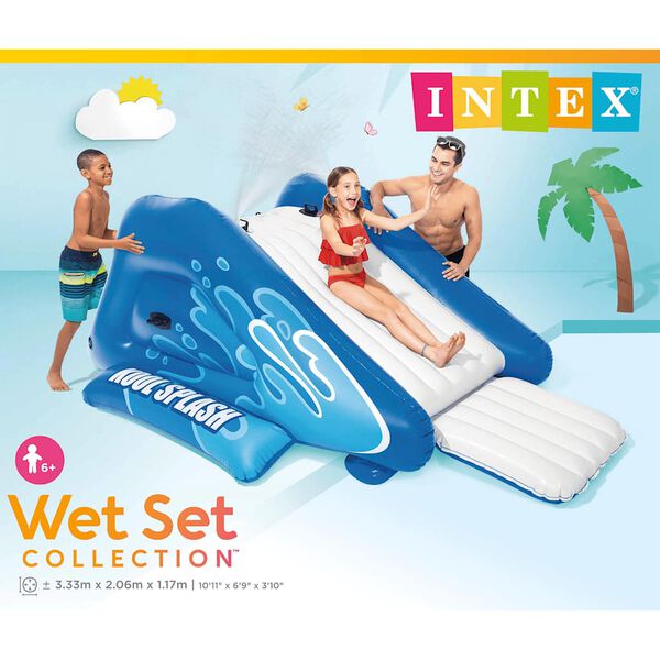 Intex Acquascivolo Gonfiabile Kool Splash Blu