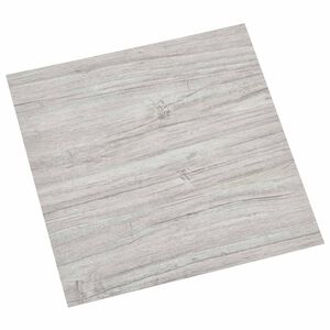 vidaXL Tavole per Pavimenti 55 pcs Grigio chiaro 5,11 m&sup2; PVC