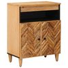 vidaXL Armadi di Stoccaggio con porta Marrone 60 x 33,5 x 75 cm