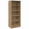 vidaXL Armadio Rovere Artigianale 80x50x200 cm in Legno tecnico