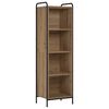 vidaXL Armadio per Libri 55,5 x 33 x 174 cm Legno ingegnerizzato