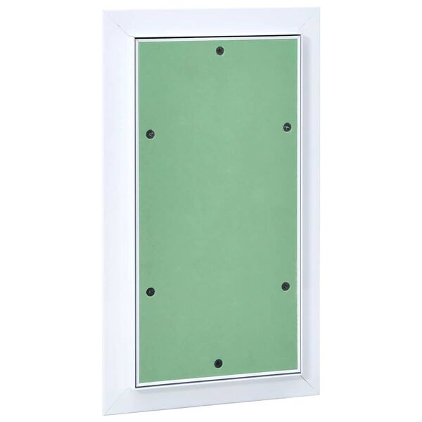 vidaXL Pannello di Accesso Verde e Argento 30 x 55 cm