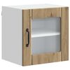 vidaXL Mobile da cucina 2 pcs Rovere artigianale 40 x 31 x 40 cm
