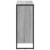vidaXL Mobile laterale Grigio Sonoma 96,5 x 30 x 75 cm