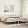 vidaXL Letto Extra Lungo senza Materasso 180x220 cm in Legno di Pino