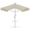 vidaXL Tenda Parasole con Piedistallo 600x300 cm Crema