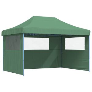 vidaXL Tenda Party Verde 279 x 410 x 315 cm Tessuto Oxford
