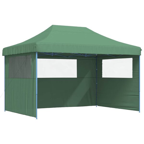 vidaXL Tenda Party Verde 279 x 410 x 315 cm Tessuto Oxford