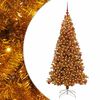 vidaXL Albero di Natale Oro 180 cm PET