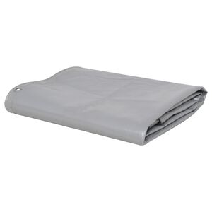 vidaXL Telone 650 g/m&sup2; 1,5x10 m Grigio
