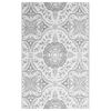 vidaXL Tappeto da Esterno ARAKIL Grigio Chiaro 140x200 cm PP