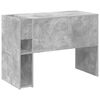 vidaXL Scrivania Grigio cemento 109 x 50 x 78 cm Legno multistrato