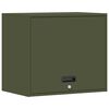 vidaXL Armadio a muro per garage Oliver verde 60 x 40 x 53 cm