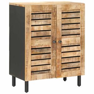 vidaXL Armadi di Stoccaggio 60 x 33 x 75 cm Legno di mango massello