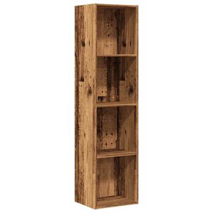 vidaXL Libreria/Mobile TV Legno Antico 36x30x143 cm Legno Multistrato