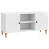 vidaXL Mobile TV Bianco Lucido 102 x 34,5 x 50 cm Legno ingegnerizzato