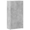 vidaXL Schedario Grigio Cemento 60x32x115 cm in Legno Multistrato