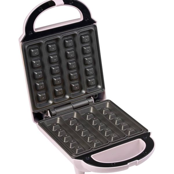 Bestron Piastra per Waffle Sticks ASW400 460 W Rosa