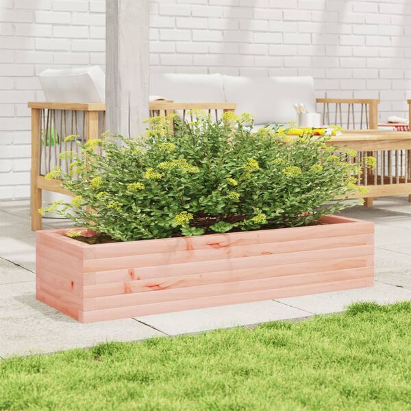 vidaXL Fioriera da Giardino 110x40x23 cm in Legno Massello di Douglas